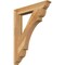 Ekena Millwork Olympic Traditional Rough Sawn Bracket, Western Red Cedar, 4"W x 28"D x 36"H BKT04X28X36OLY01RWR - alternate 1